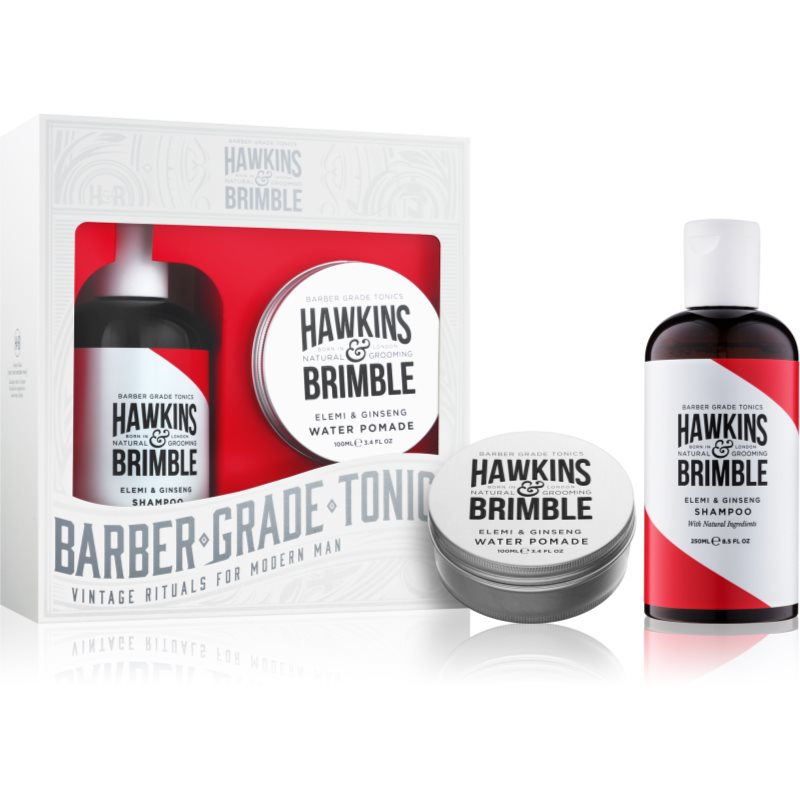 

Hawkins & Brimble Natural Grooming Elemi & Ginseng набір III. для чоловіків