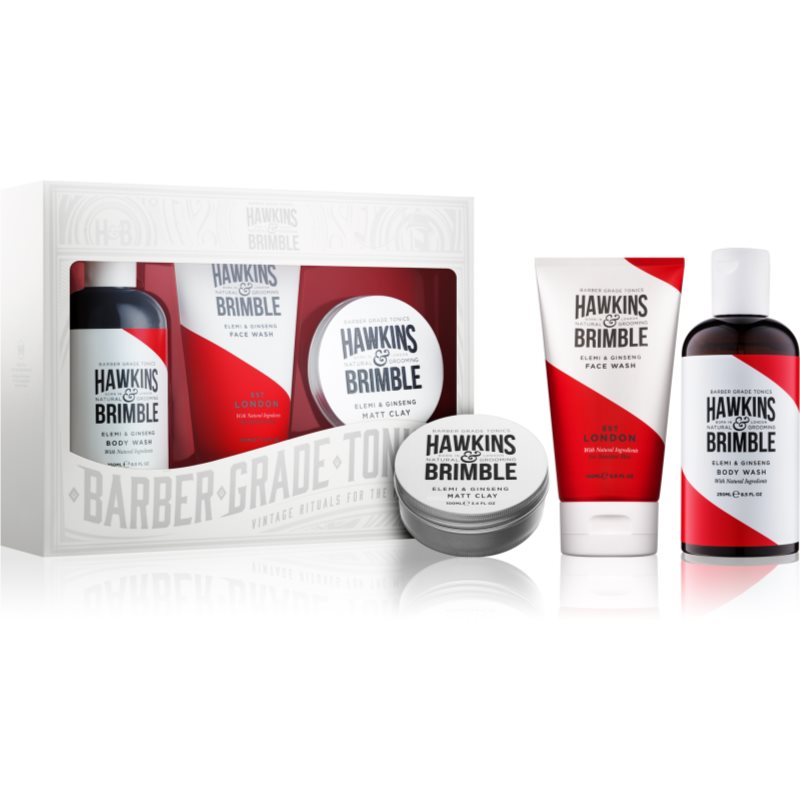 

Hawkins & Brimble Natural Grooming Elemi & Ginseng набір IV.