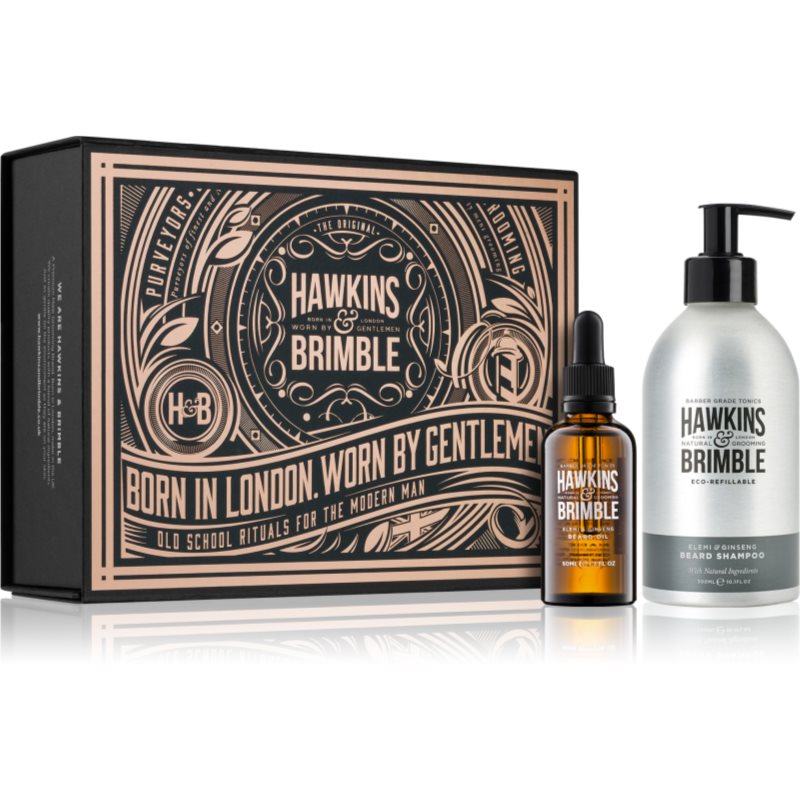 E-shop Hawkins & Brimble Beard Care Gift Set dárková sada (na vousy)