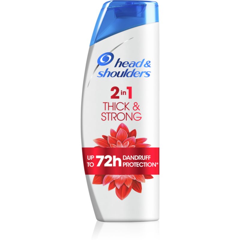 Head & Shoulders Thick & Strong 2-in-1 Shampoo And Conditioner For Dandruff 360 Ml