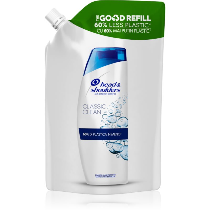 Head & Shoulders Classic Clean šampūnas nuo pleiskanų 480 ml