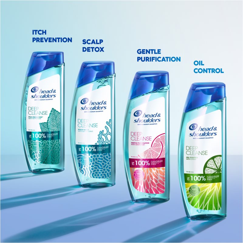 Head & Shoulders Deep Cleanse Oil Control Anti-dandruff Shampoo 300 Ml