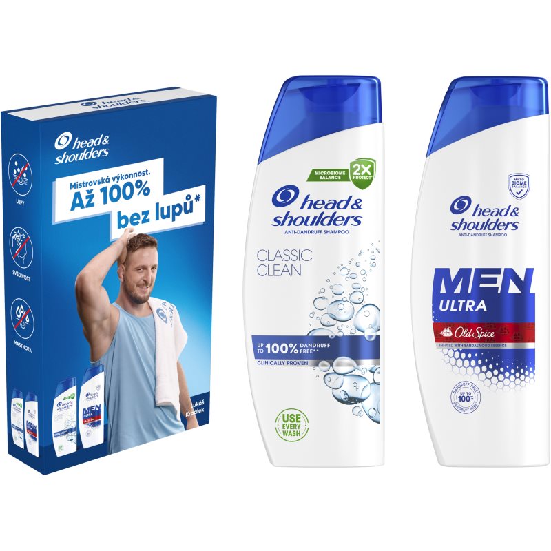 Head & Shoulders Classic Clean   Ultra Old Spice подаръчен комплект за мъже