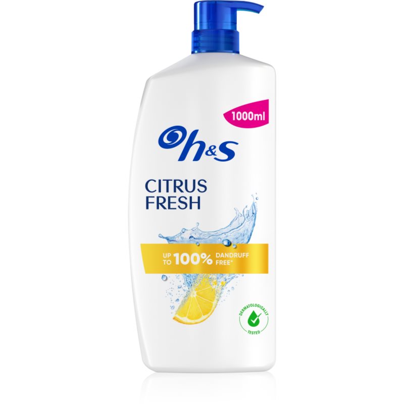 Head & Shoulders Citrus Fresh šampón proti lupinám 1000 ml