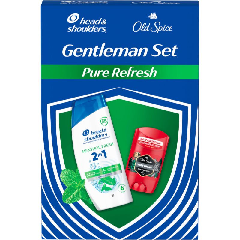 Head & Shoulders Gentleman Set Pure Refresh darčeková sada na telo a vlasy