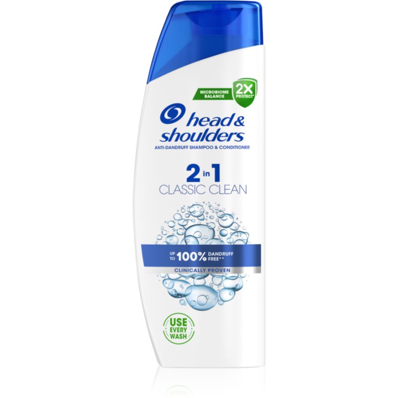 Head & Shoulders Classic Clean 2in1 korpásodás elleni sampon 2 az 1-ben 250 ml