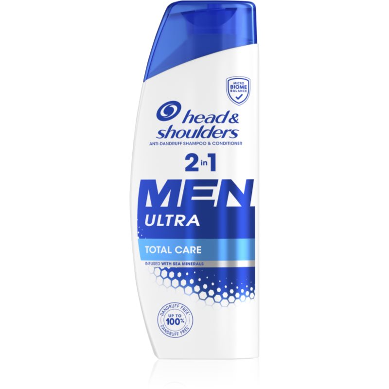 Head & Shoulders Men Ultra Total Care Shampoo gegen Schuppen für Herren 330 ml