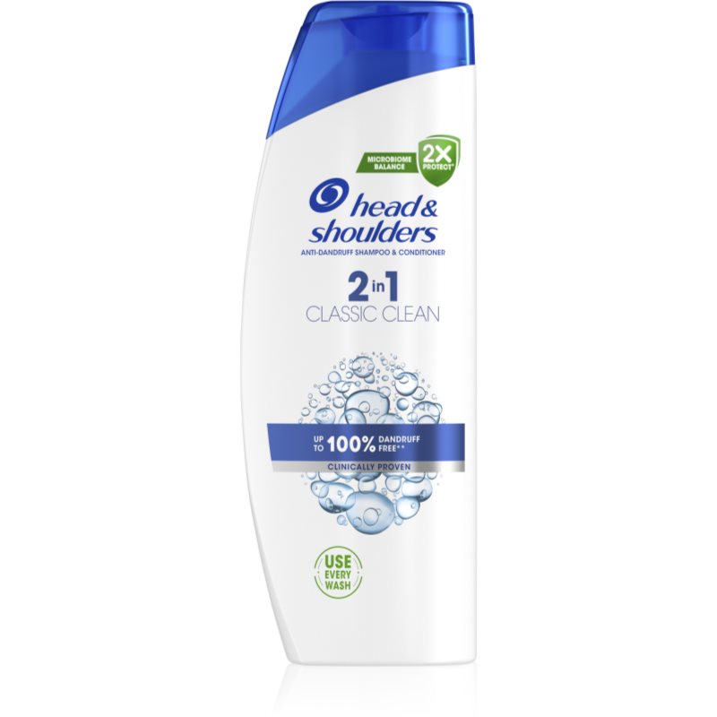 E-shop Head & Shoulders Classic Clean 2in1 šampon proti lupům 2 v 1 400 ml