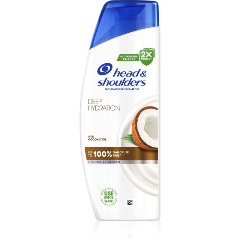 Head & Shoulders Deep Hydration Coconut šampon proti prhljaju 250 ml