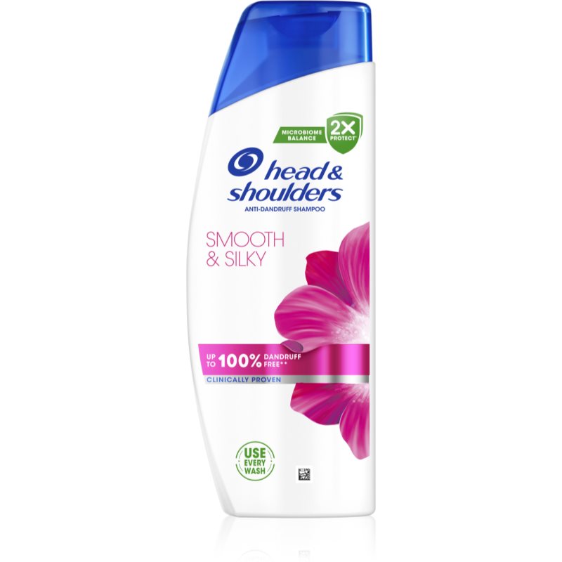 Head & Shoulders Smooth Silky Schampo mot mjäll 250 ml female