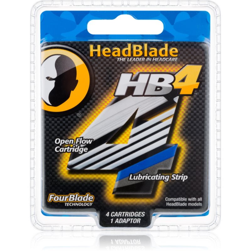 HeadBlade HB4 pakaitiniai peiliukai 4 vnt.