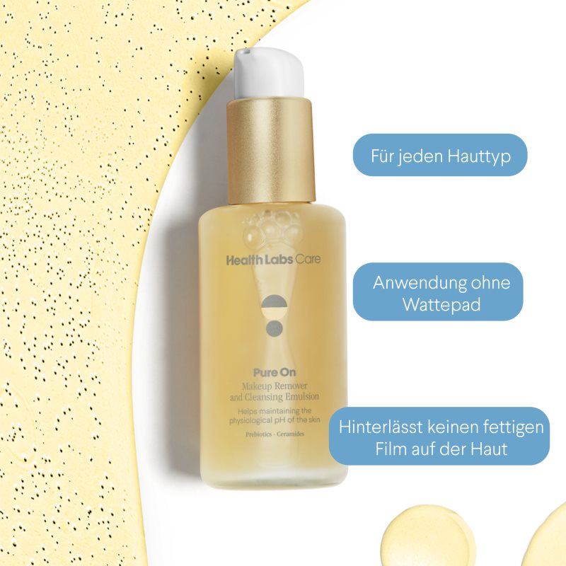 Health Labs Care Pure On Makeup Remover and Cleansing Emulsion Gel zum Reinigen und Abschminken für Damen 100 ml (Bild 6)