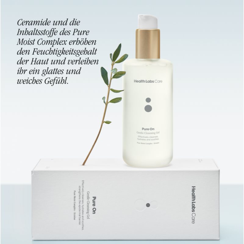 Health Labs Care Pure On Gentle Cleansing Gel sanftes Reinigungsgel für das Gesicht 200 ml (Bild 7)