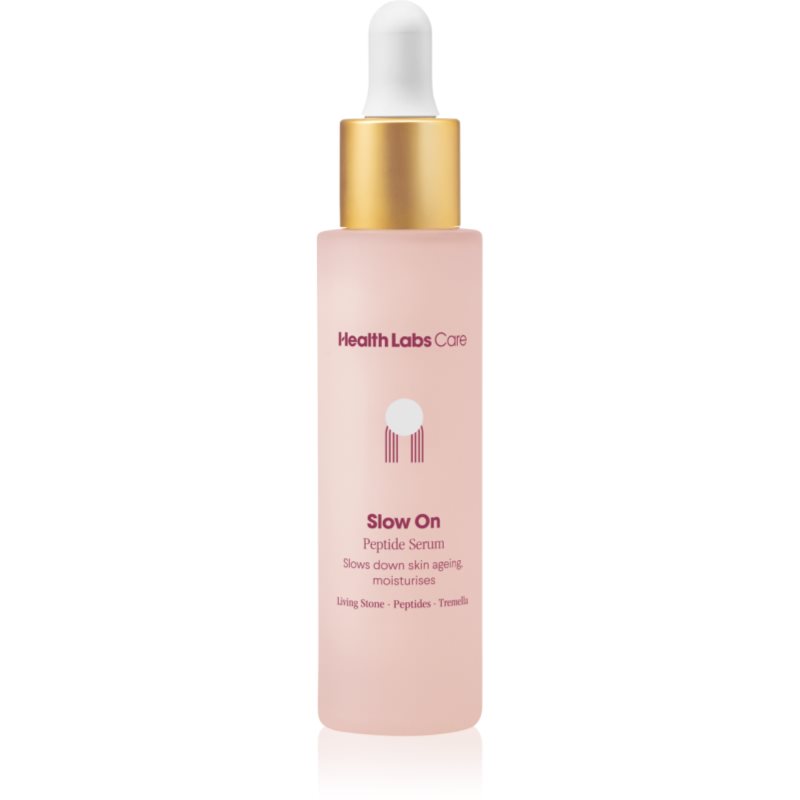 Health Labs Care Slow On glättendes Serum zur Feuchtigkeitsversorgung und Aufhellung der Haut mit Peptiden 30 ml