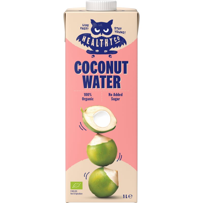 HealthyCo Kokosová voda BIO kokosová voda v BIO kvalite 1000 ml