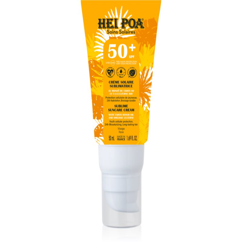 Hei Poa Suncare sunscreen SPF 50+ for the face 50 ml
