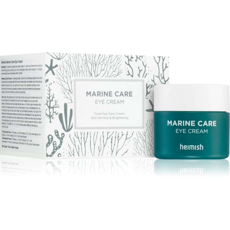 Heimish Marine Care feuchtigkeitsspendende und glättende Augencreme 30 ml
