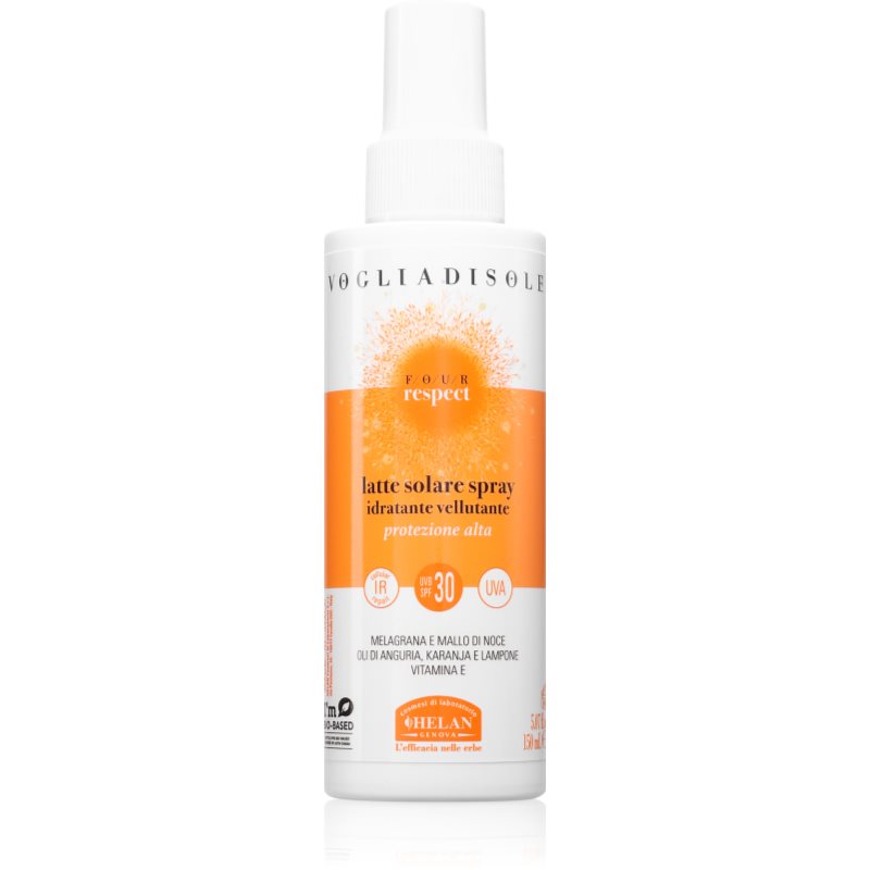 Helan Suntan Milk Spray High Protection SPF30 schützende Sonnenmilch im Spray SPF 30 150 ml