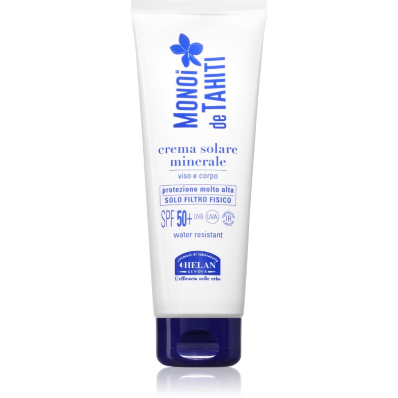 Helan MONOÏ de TAHITI Mineral Sun Cream SPF50+ Sonnencreme Für Gesicht und Körper 125 ml