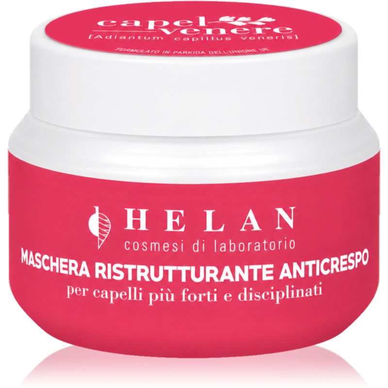 Helan CAPELVENERE Anti-Frizz Restructuring Hair Mask uhladzujúca maska pre vlnité a kučeravé vlasy 150 ml