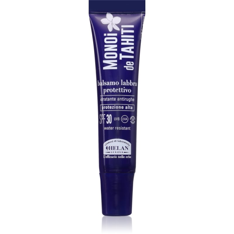 Helan MONOÏ de TAHITI Lip Balm SPF 30+ feuchtigkeitsspendendes Lippenbalsam SPF 30 15 ml