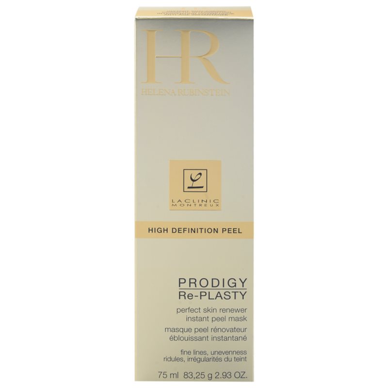 Helena Rubinstein Prodigy Re-Plasty High Definition Peel Exfoliating Mask To Restore Skin Firmness 75 Ml