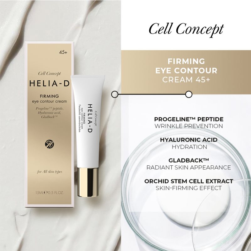 Thumbnail - Helia-D Cell Concept Festigende Augencreme 45+ 15 ml