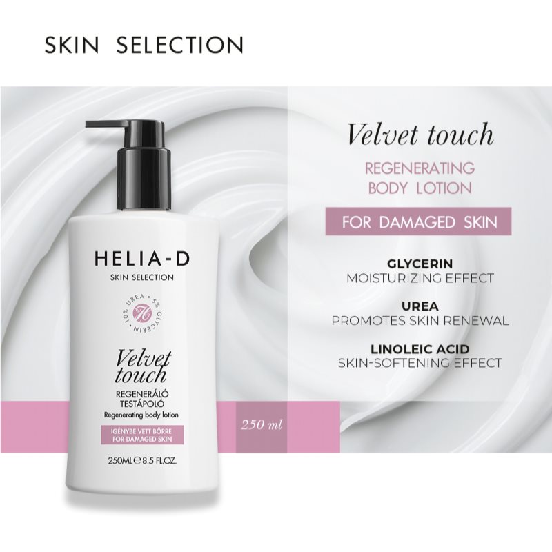 Helia-D Skin Selection regenerierende Creme für den Körper für rissige Haut 250 ml
