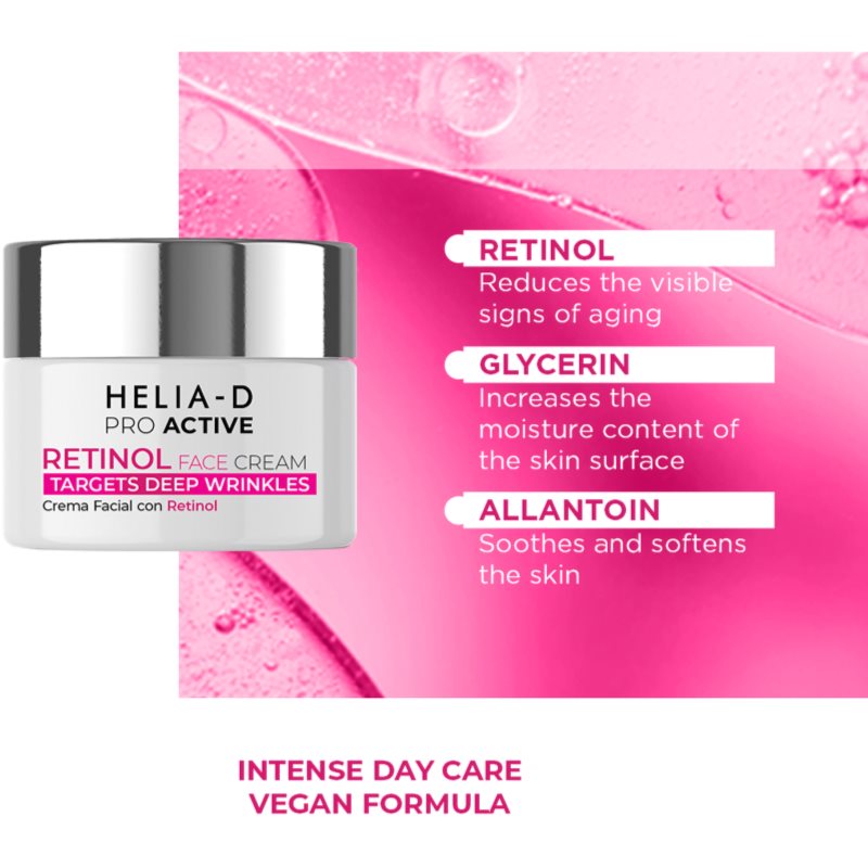 Helia-D Pro Active Retinol Anti-Falten Creme mit Retinol 50 ml