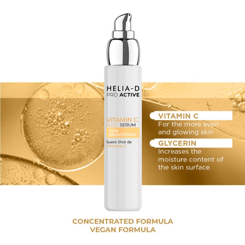 Helia-D Pro Active Vitamin C aufhellendes Serum für das Gesicht 50 ml