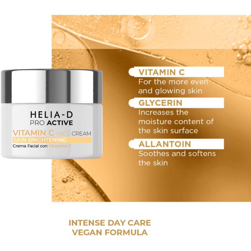 Helia-D Pro Active Vitamin C aufhellende Crem für das Gesicht 50 ml