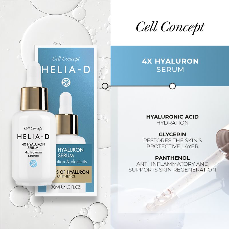 Helia-D Cell Concept leichtes Serum mit Hyaluronsäure 30 ml