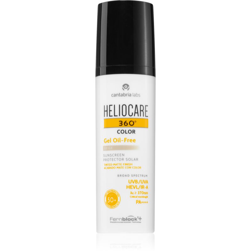Heliocare 360° Protective Tinted Gel SPF 50+ Shade Beige 50 Ml