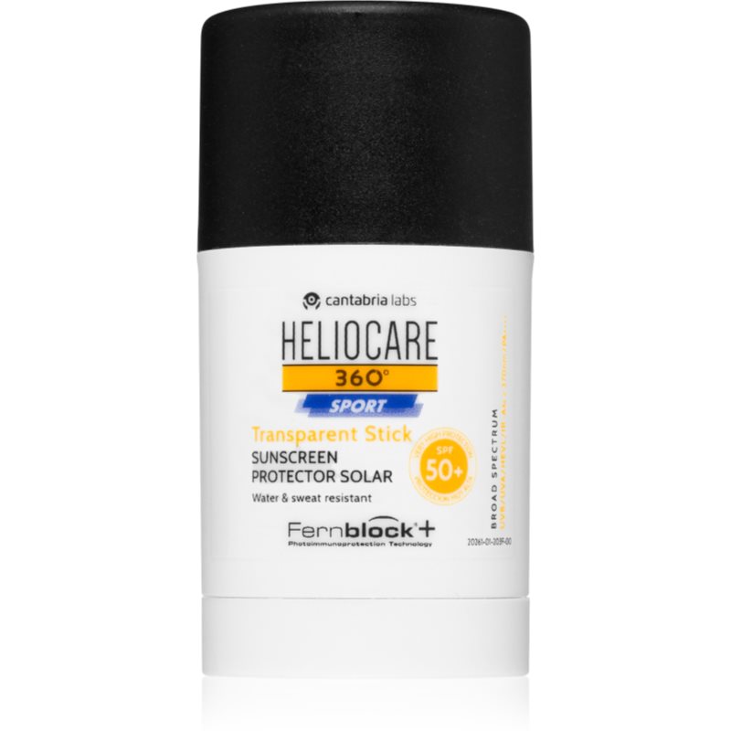 Heliocare Heliocare 360° Sport Transparent Stick αντηλιακή κρέμα σε στικ SPF 50+ 25 γρ