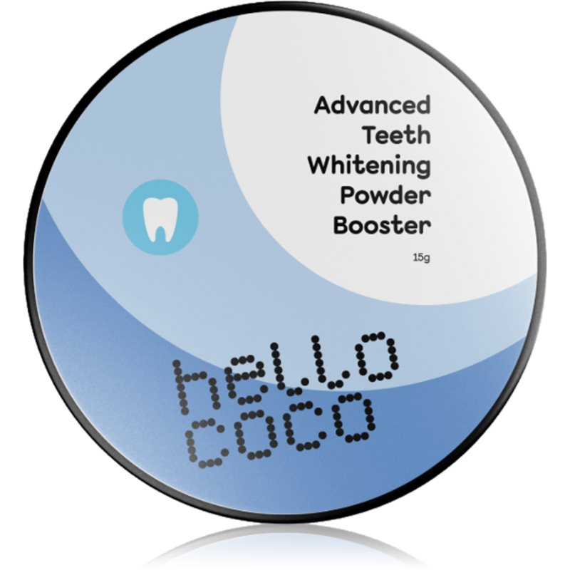 Hello Coco hello coco Advanced Whitening Powder Booster Puder für weißere Zähne 15 g