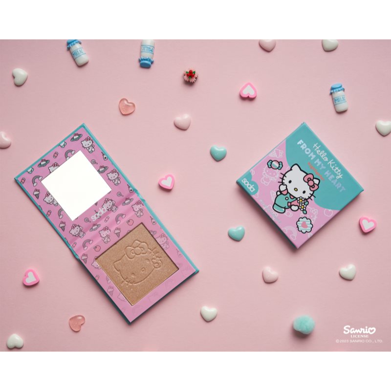 Hello Kitty From My Heart Highlighter Enlumineur 10 G