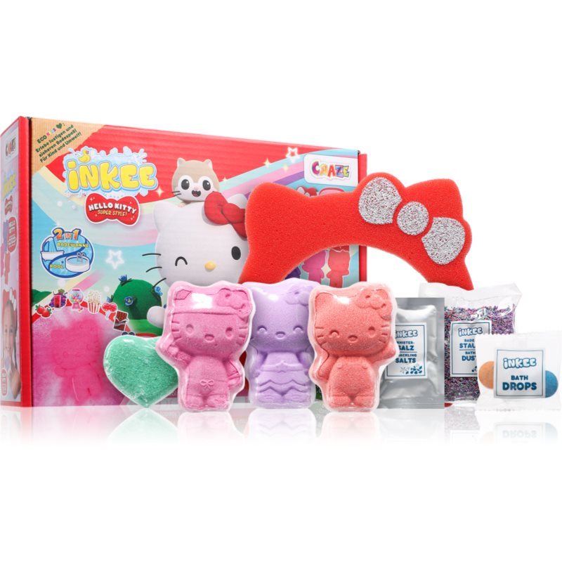 Hello Kitty Gift Box Bath подаръчен комплект за вана за деца