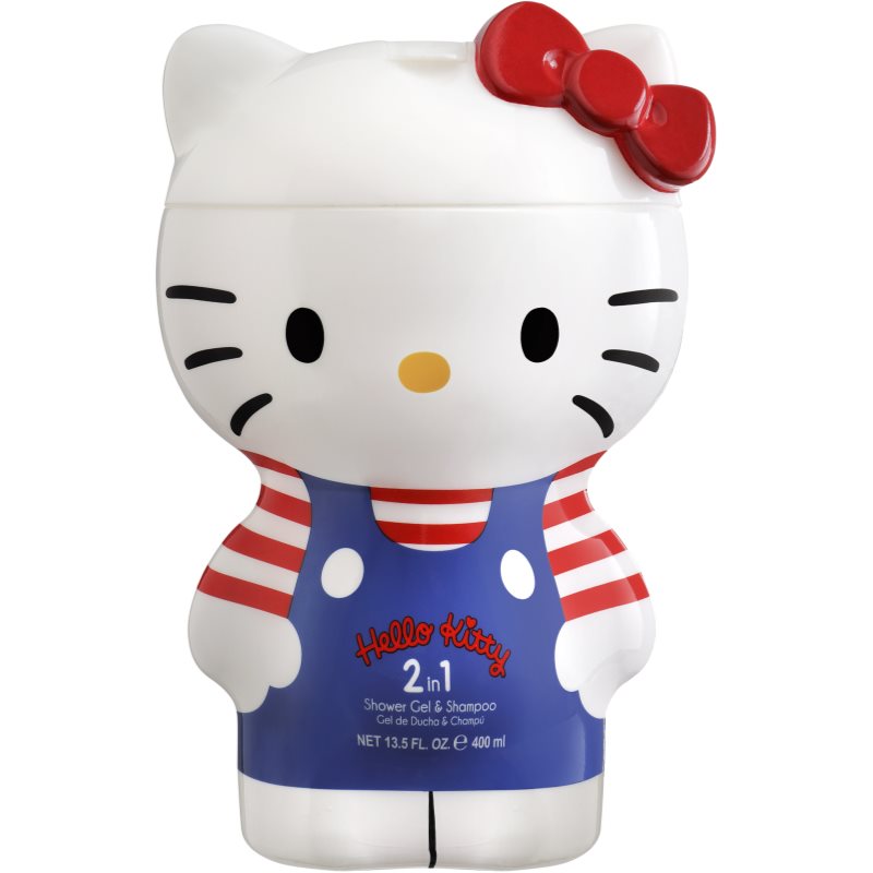 Hello Kitty Shampoo and Shower Gel 2 in 1 2-in-1 shower gel and shampoo for children 2D 400 ml
