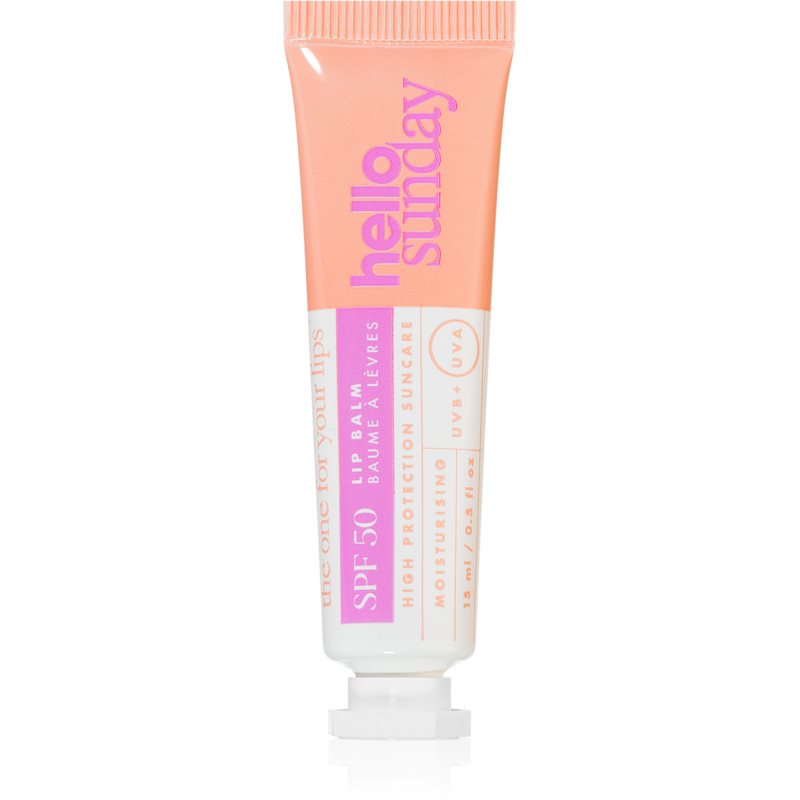 hello sunday the one for your lips lip balm SPF 50 15 ml
