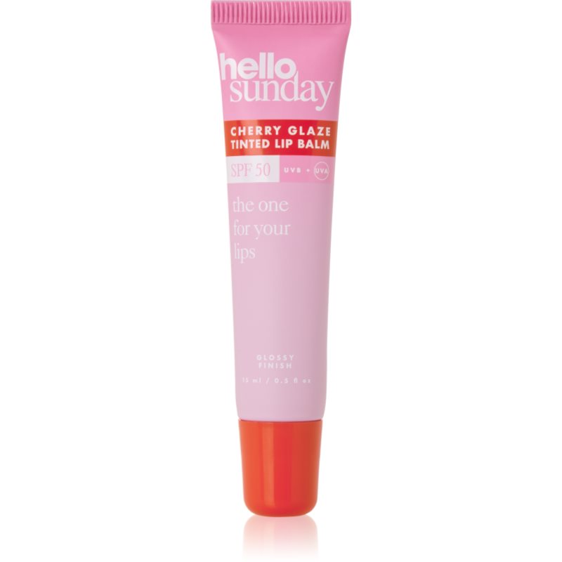 hello sunday the one for your lips tinted lip balm tónovací balzam na pery SPF 50 odtieň 15 ml