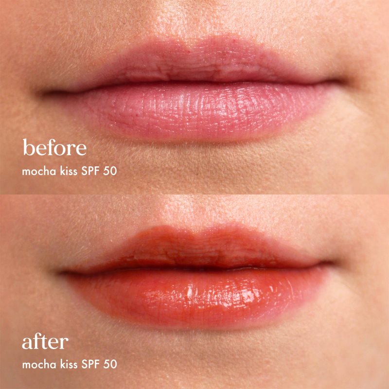 hello sunday the one for your lips tinted lip balm tönender Lippenbalsam SPF 50 Farbton Mocha Kiss 15 ml (Bild 8)