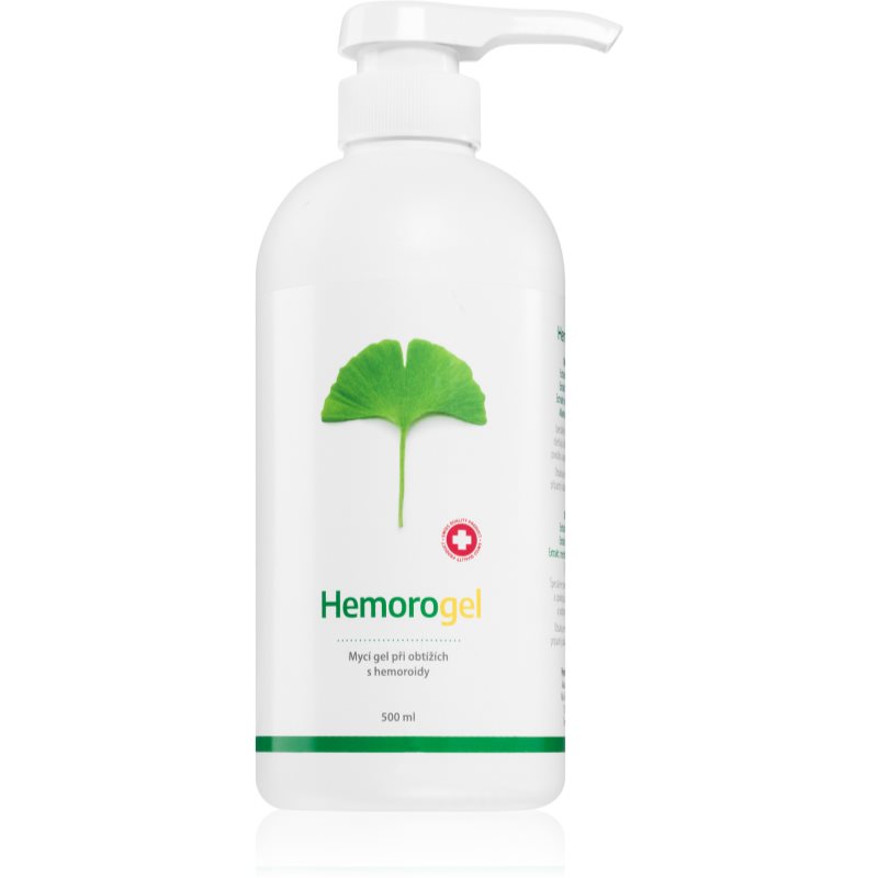 Hemorogel wash gel Mild rengörande för hemorrojder 500 ml female