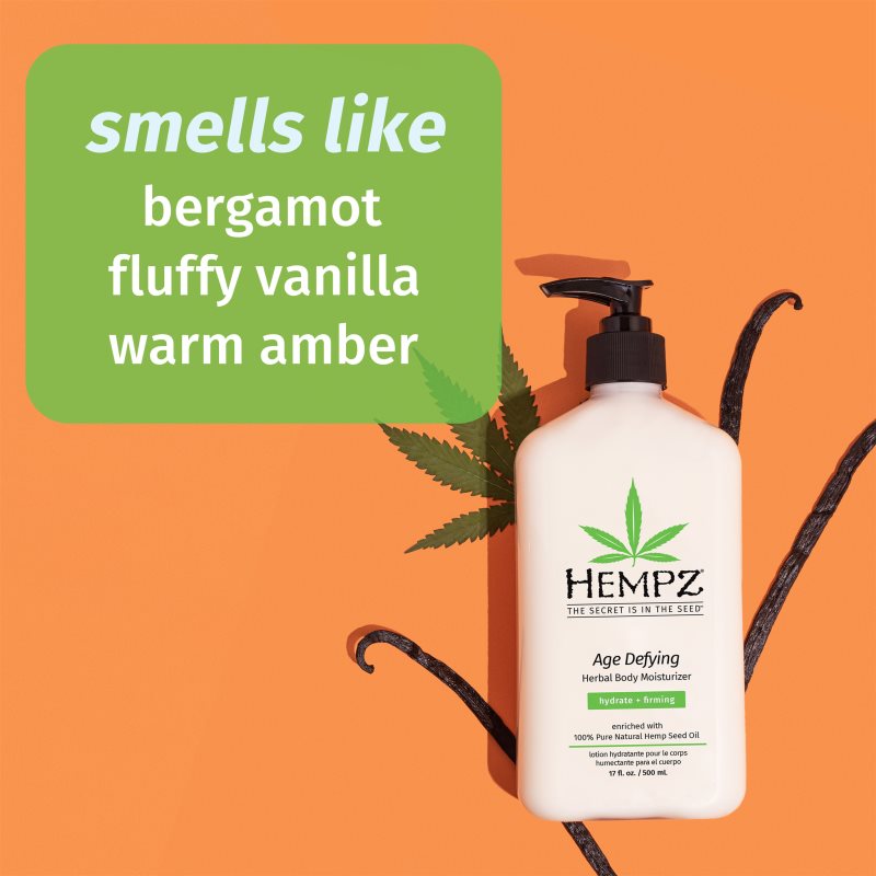 HEMPZ Age-Defying feuchtigkeitsspendende Bodylotion 500 ml