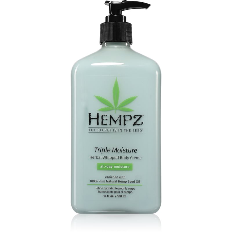 HEMPZ Triple Moisture hydratační tělové mléko 500 ml