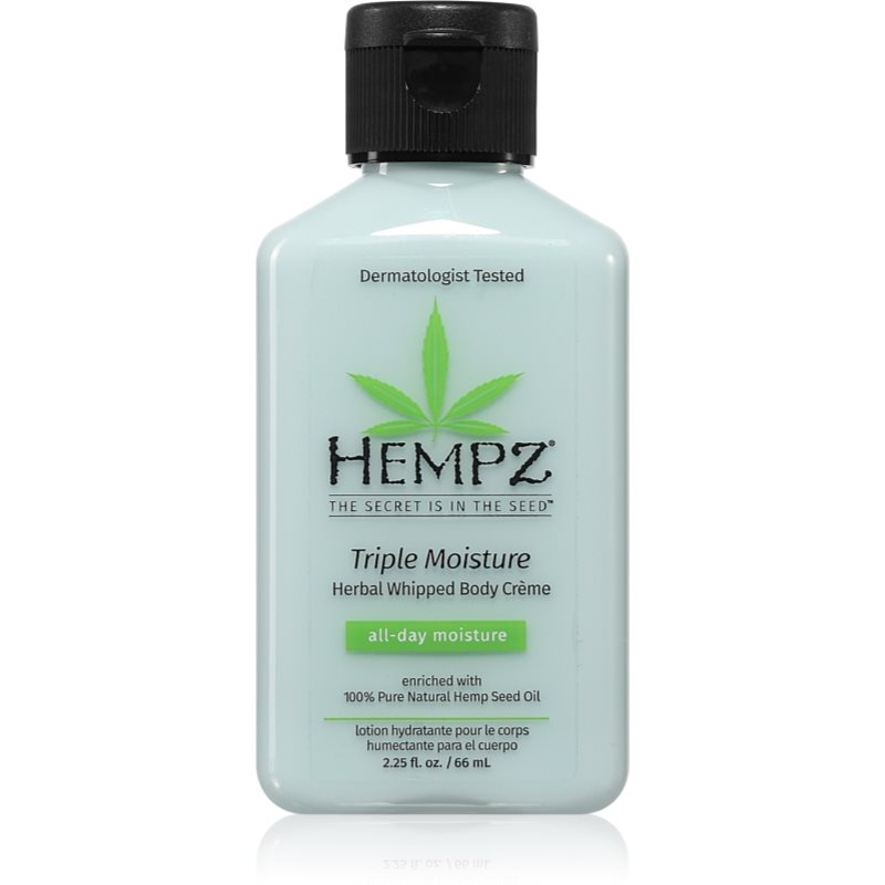 HEMPZ HEMPZ Triple Moisture ενυδατικό γαλάκτωμα σώματος 66 ml