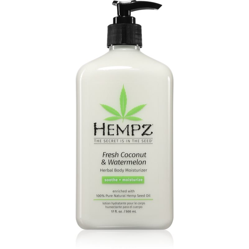 HEMPZ Fresh Coconut & Watermelon зволожуюче молочко для тіла 500 мл