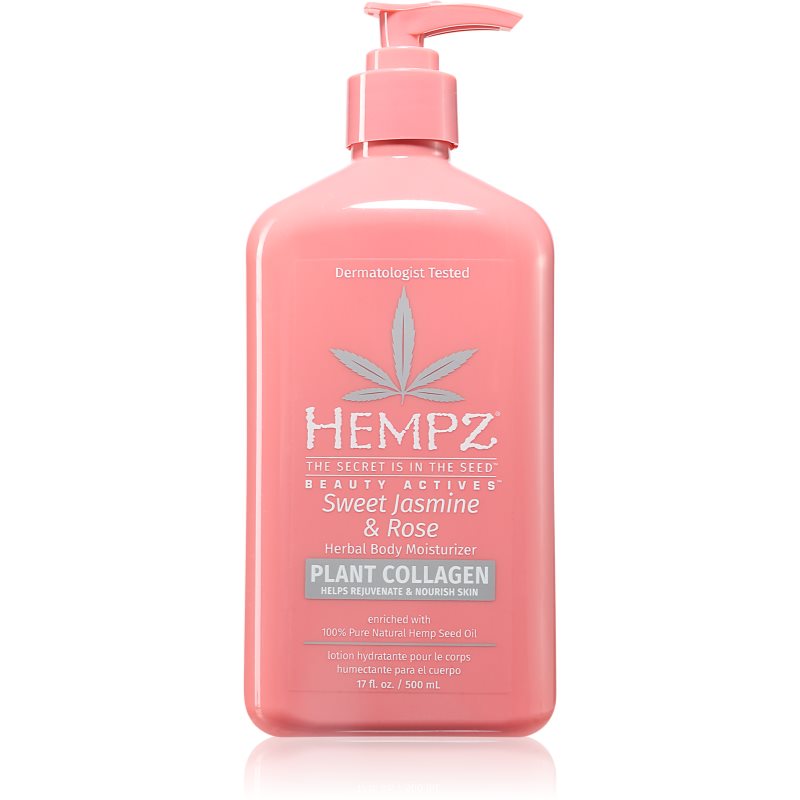 HEMPZ Sweet Jasmine & Rose hydratační mléko 500 ml