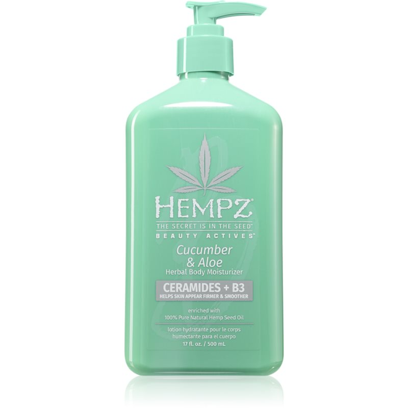 HEMPZ Cucumber & Aloe tělový krém 500 ml