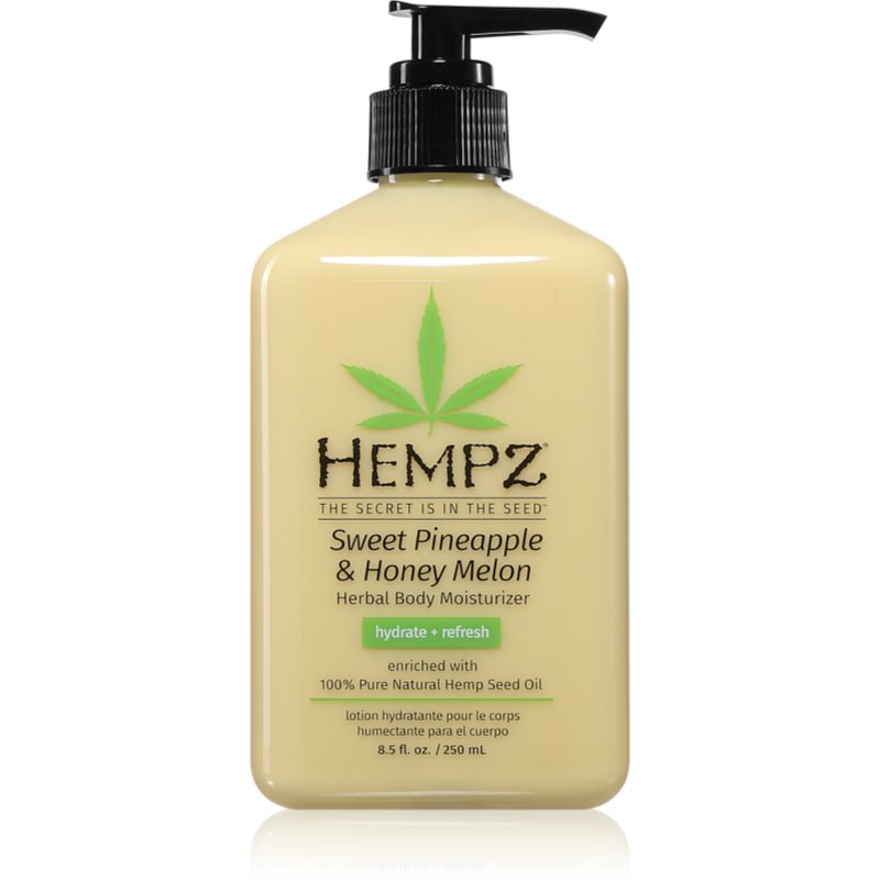 HEMPZ Sweet Pineapple Honey Melon hydratační tělové mléko 250 ml