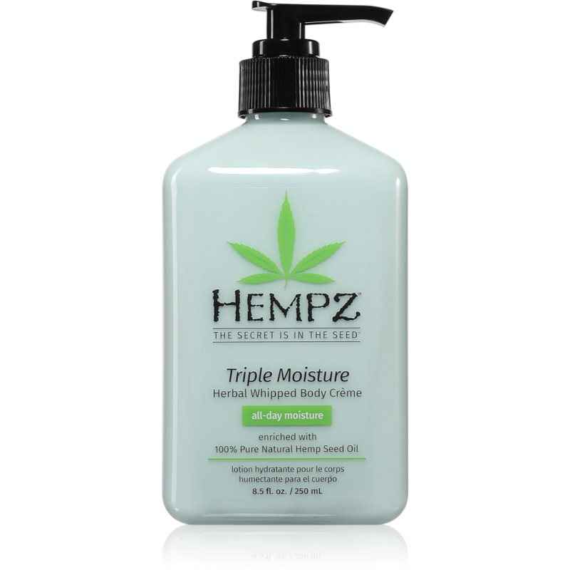 HEMPZ HEMPZ Triple Moisture ενυδατικό γαλάκτωμα σώματος 250 ml